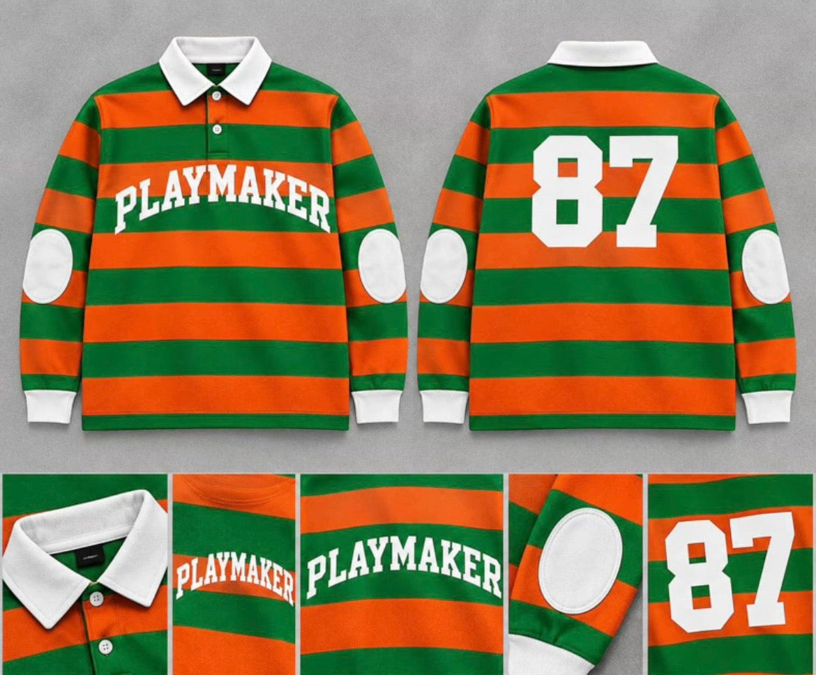 Long Sleeve Rugby Polo