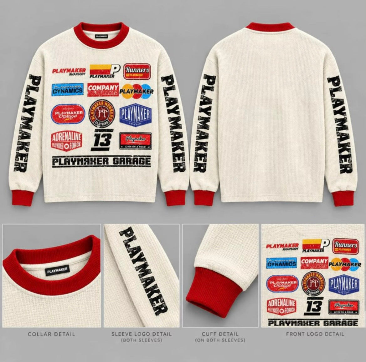 Knitted Waffle Shirt